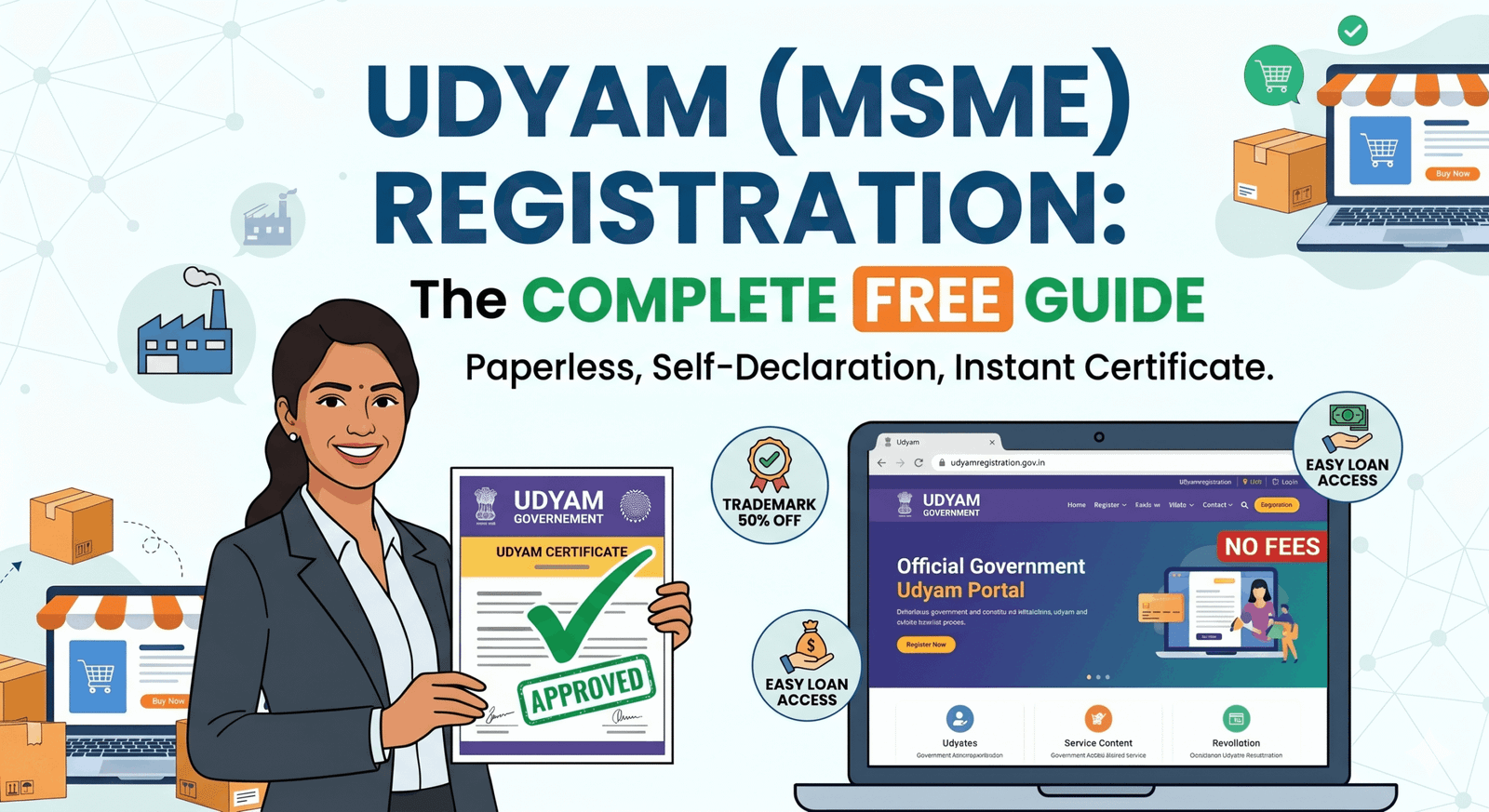 Udyam Registration 2026: Free MSME Step-by-Step Guide